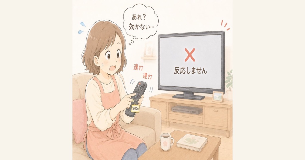 シャープ製品の互換リモコンのトラブル事例