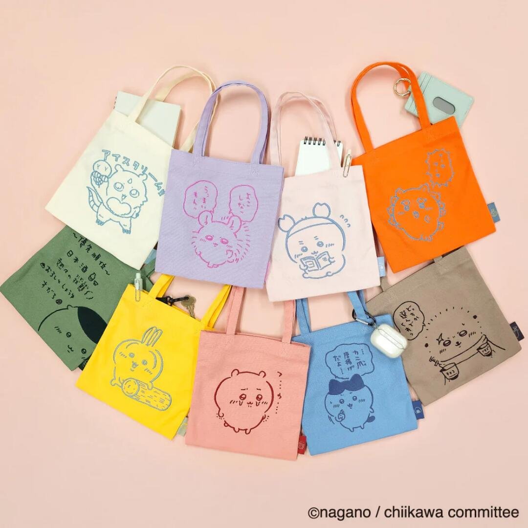 ちいかわ 刺繍ミニトート マリモクラフト