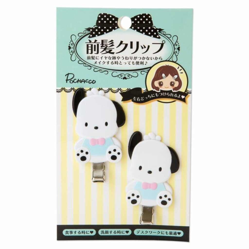 サンリオ ポチャッコ ダイカット前髪クリップ