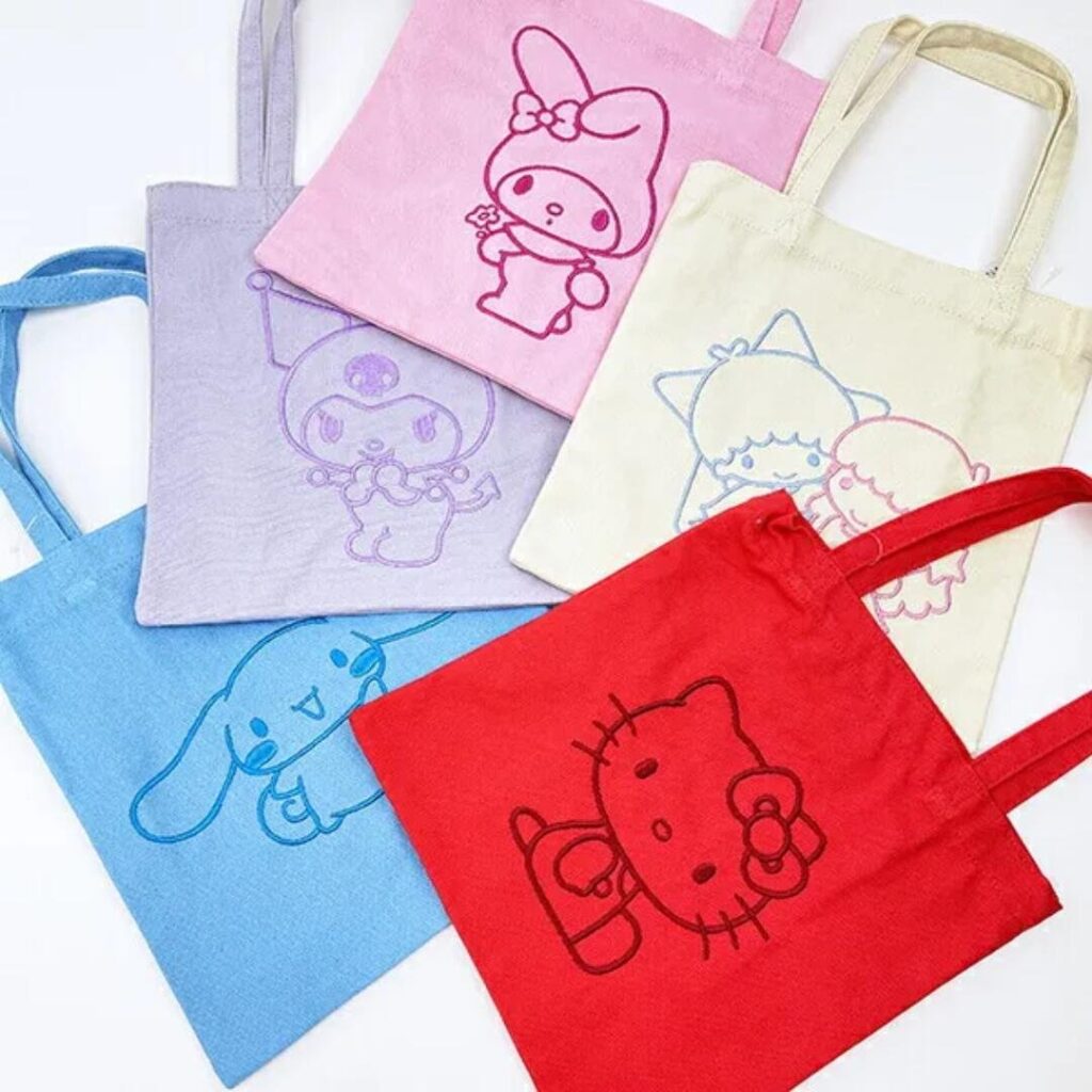 サンリオ マリモクラフト 刺繍ミニトート