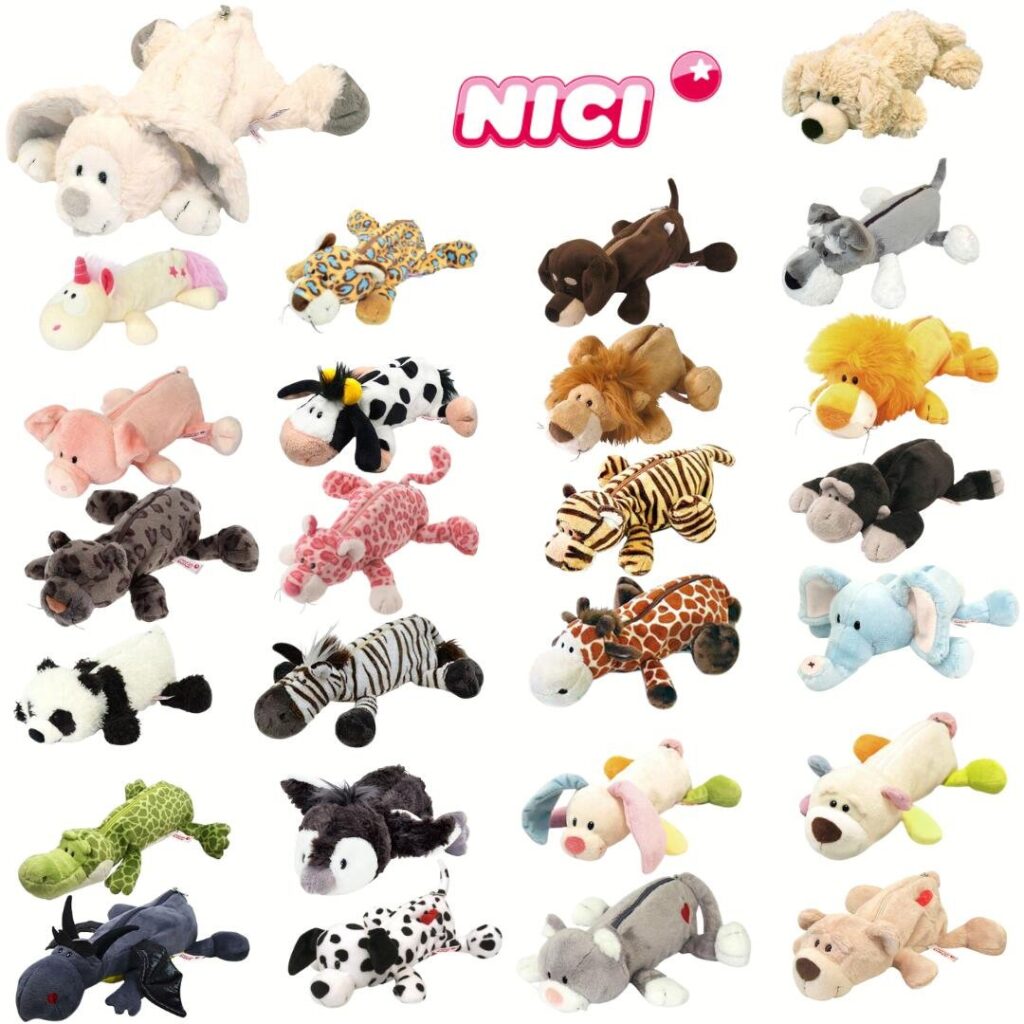 NICI フィギュアポーチ ペンケース アニマル