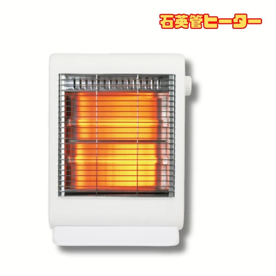 クオーツヒーター 電気ストーブ 600W SKJ-WM60XW