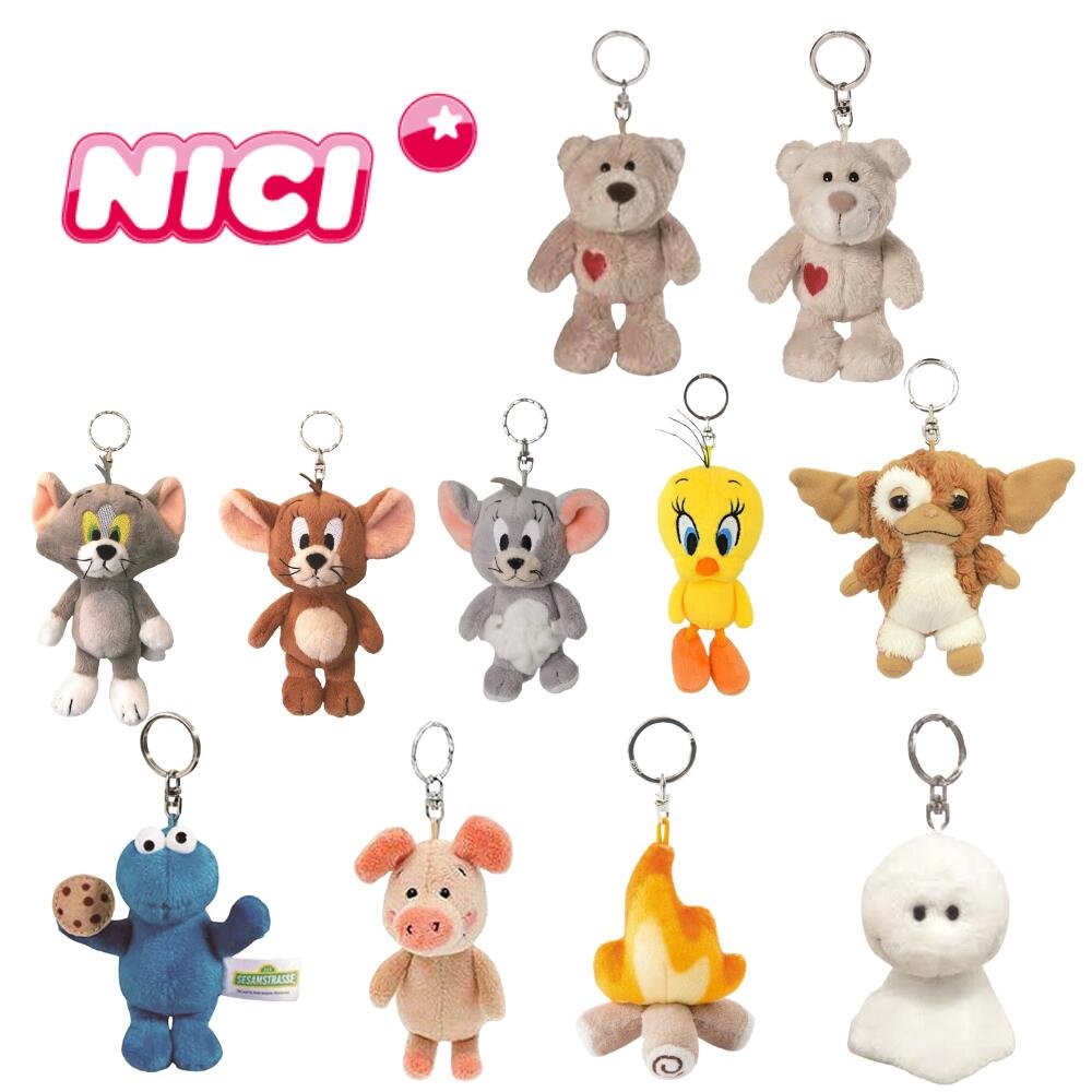 NICI キーホルダー トムとジェリー・セサミストリート等